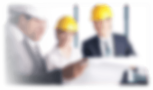 Fond représentant une réunion de chantier